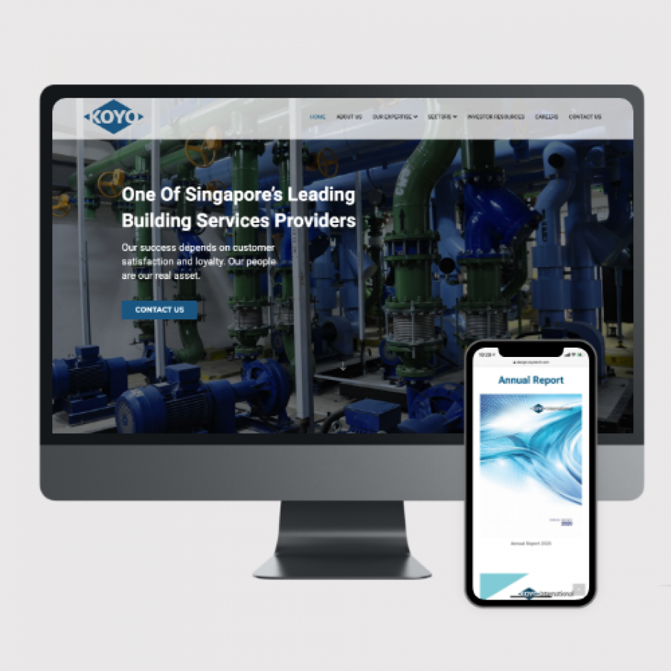 koyo portfolio cover